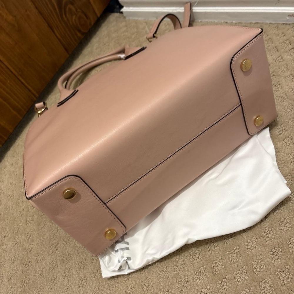 Michael Kors Blush Pink Studded Satchel - Picture 7 of 7